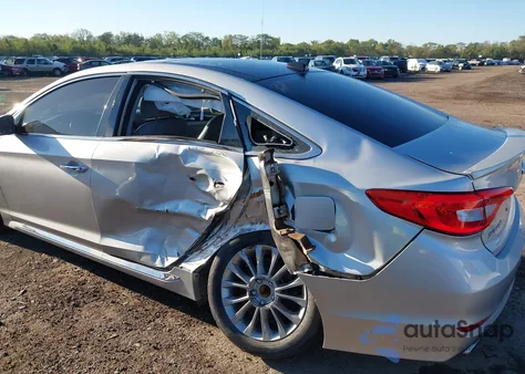 2015 Hyundai Sonata Limited from USA, damaged, VIN 5NPE34AF5FH033529
